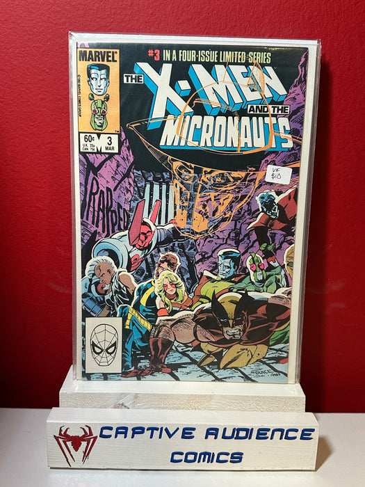 X-Men and the Micronauts, The #3 - VF