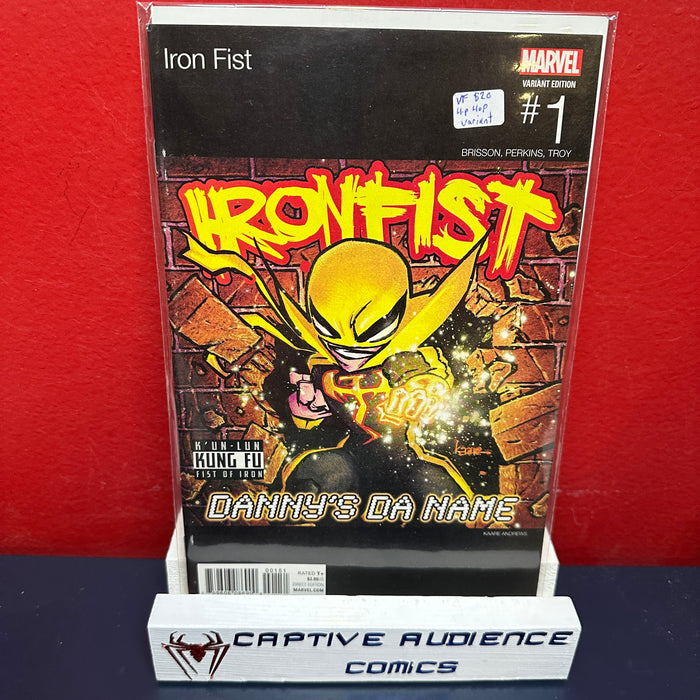 Iron Fist, Vol. 5 #1 - 4.p Hop Variant - VF