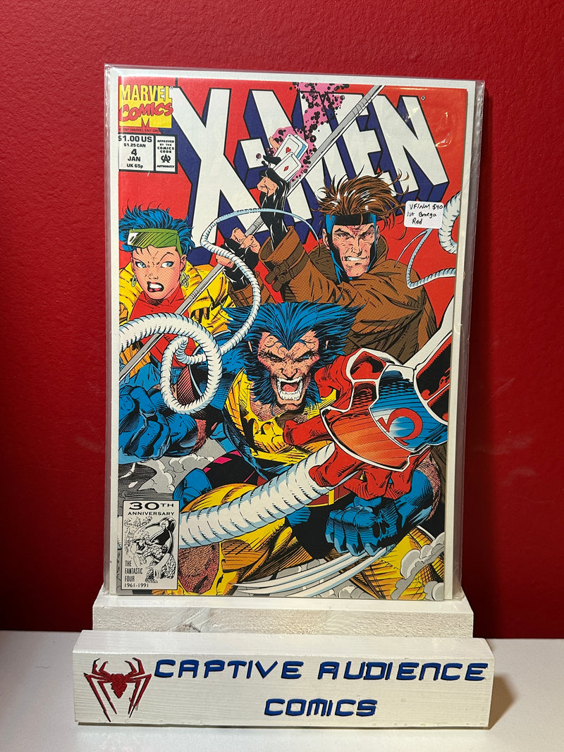 X-Men, Vol. 1 #4 - 1st Omega Red - VF/NM