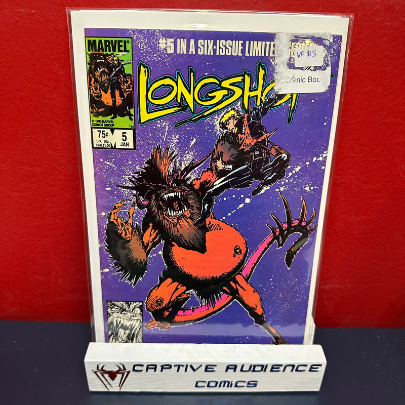 Longshot, Vol. 1 #5 - VF