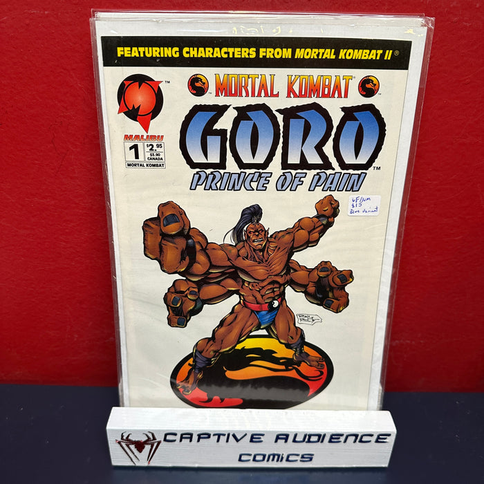 Mortal Kombat: Goro, Prince of Pain #1 - Blue Variant - VF/NM