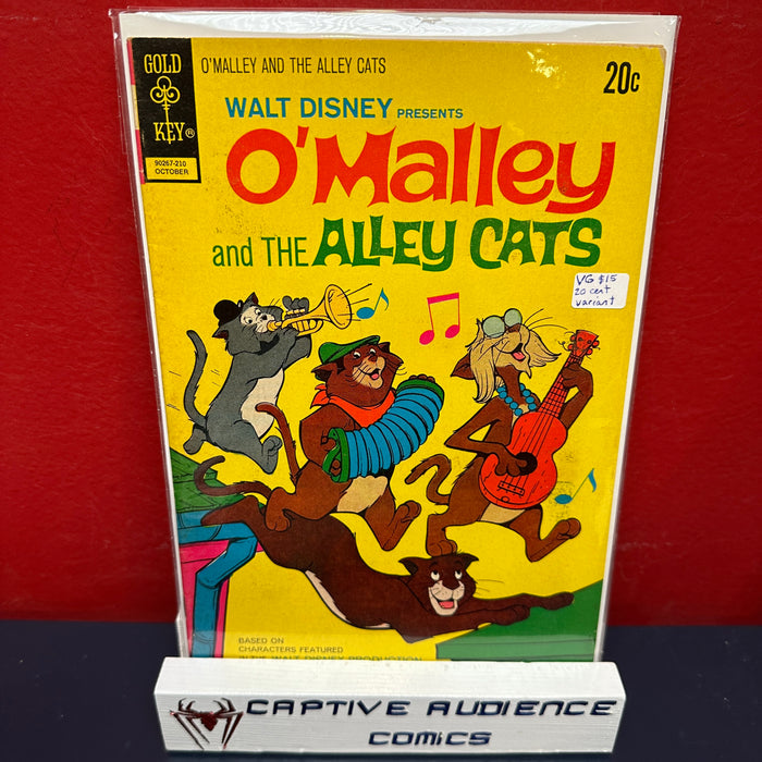 O'Malley and the Alley Cats #4 - 20 Cent Variant - VG