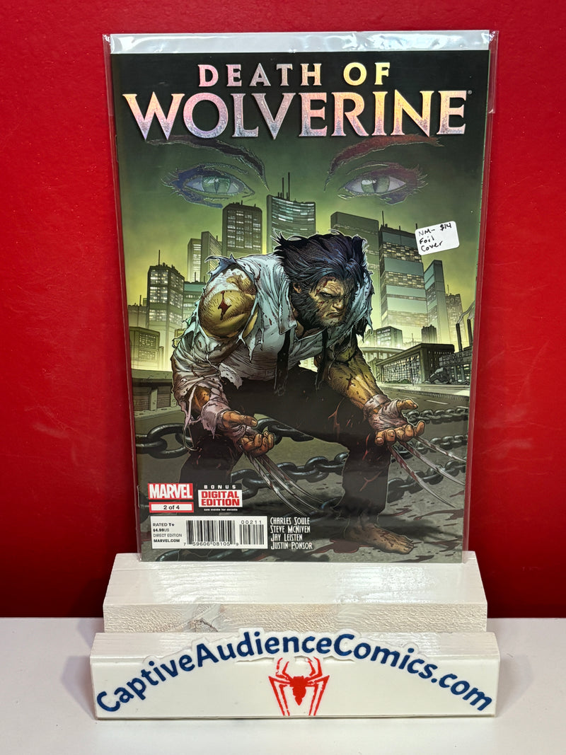 Death of Wolverine #2 - Foil Cover - NM-