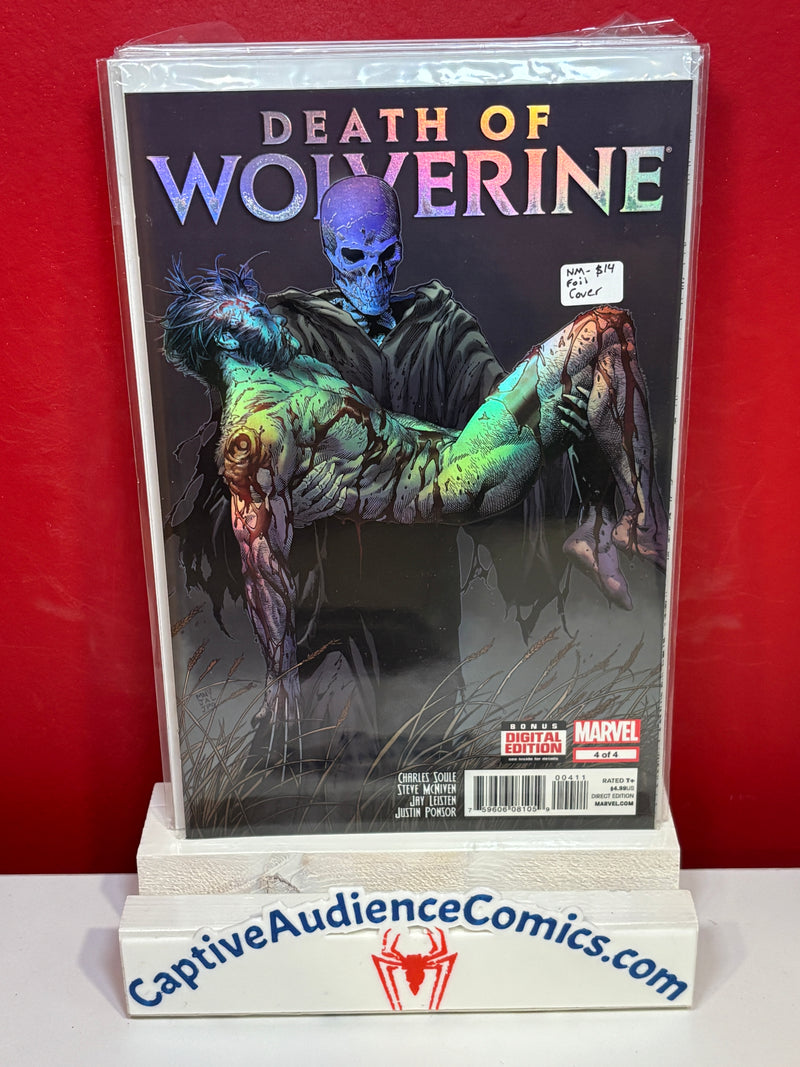 Death of Wolverine #4 - Foil Cover - NM-