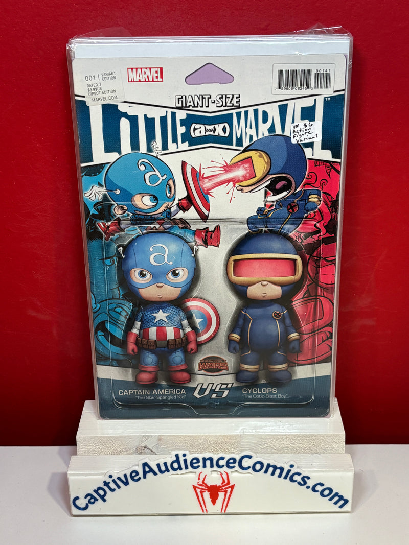 Giant-Size Little Marvel A vs X #1 - Action Figure Variant - VF