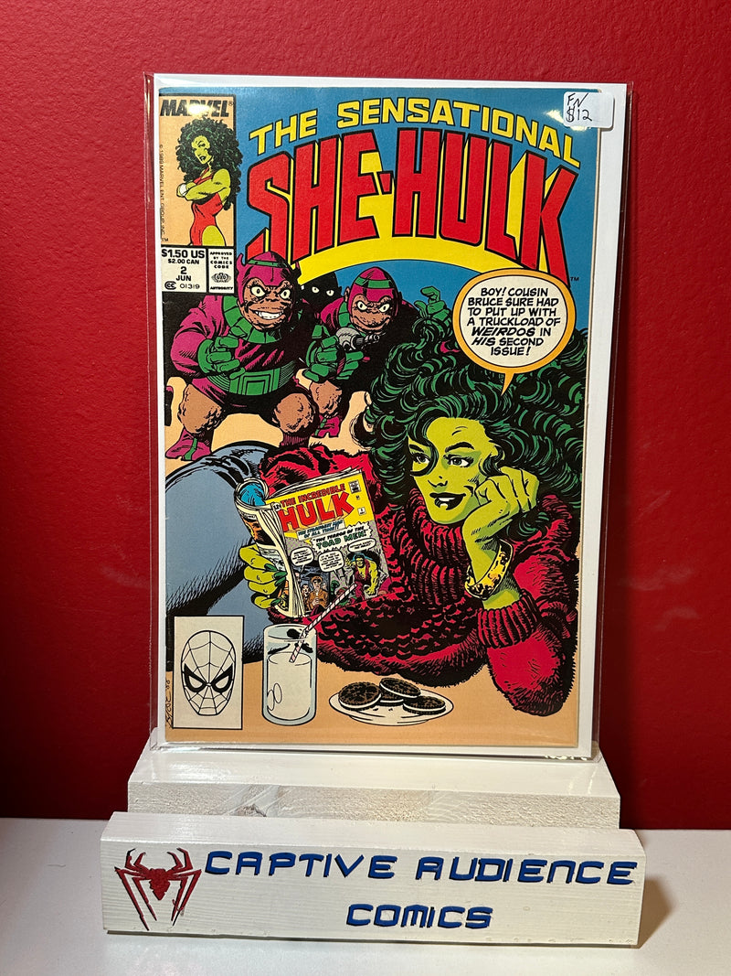Sensational She-Hulk, The Vol. 1 #2 - FN