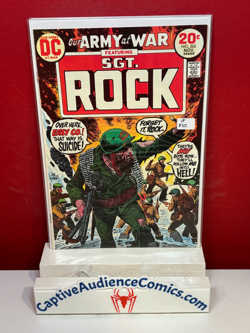 Our Army At War, Vol. 1 #262 - VF