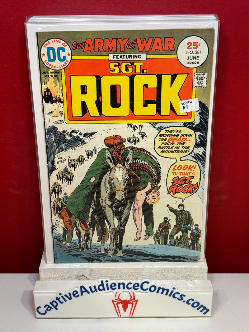 Our Army At War, Vol. 1 #281 - VG/FN