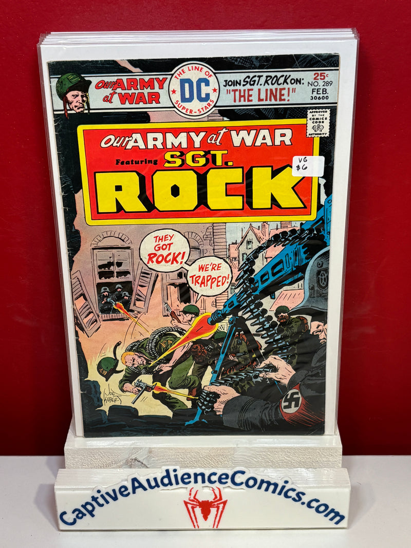 Our Army At War, Vol. 1 #289 - VG