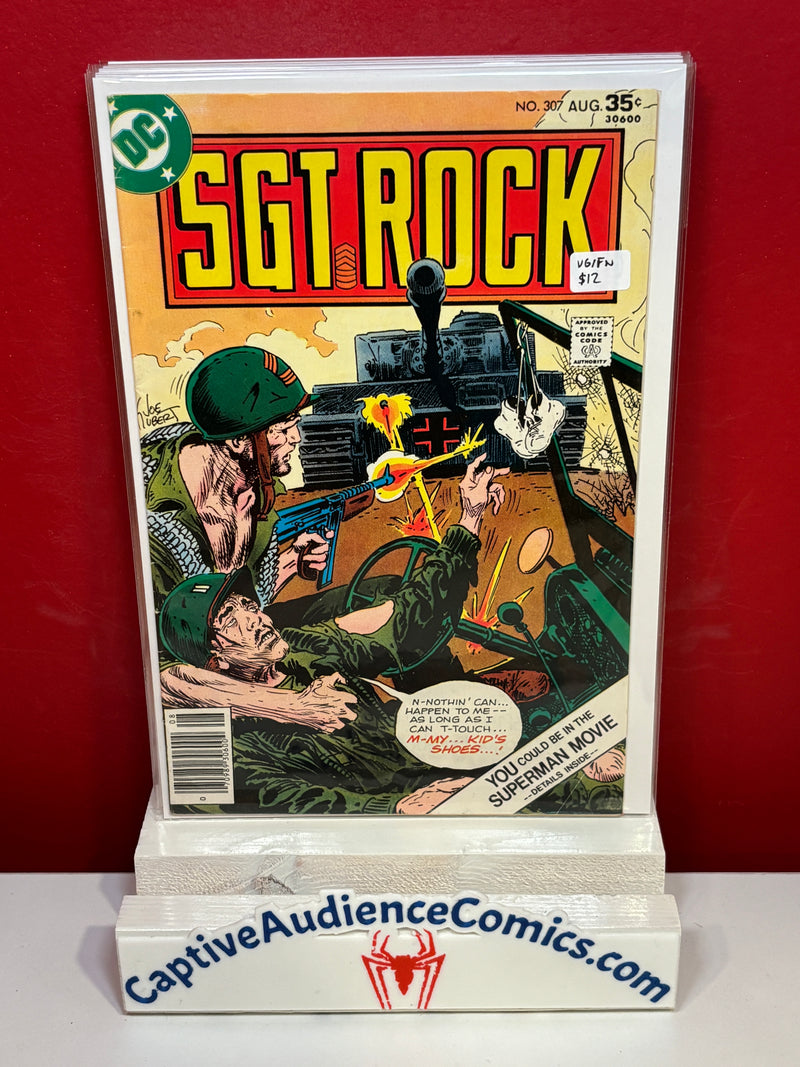 Sgt. Rock, Vol. 1 #307 - VG/FN