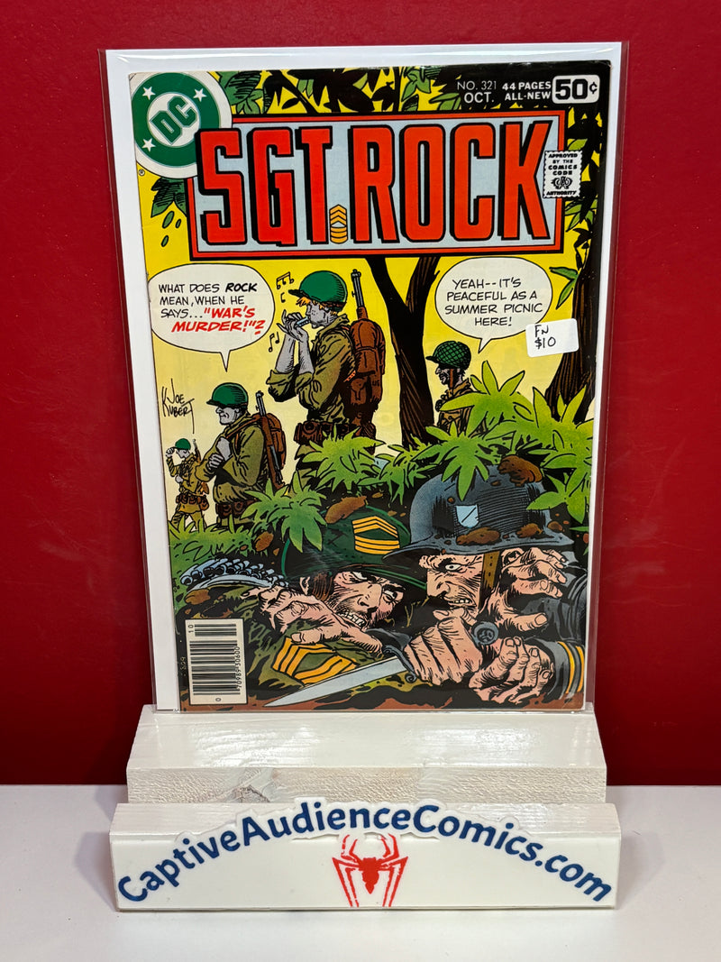 Sgt. Rock, Vol. 1 #321 - FN
