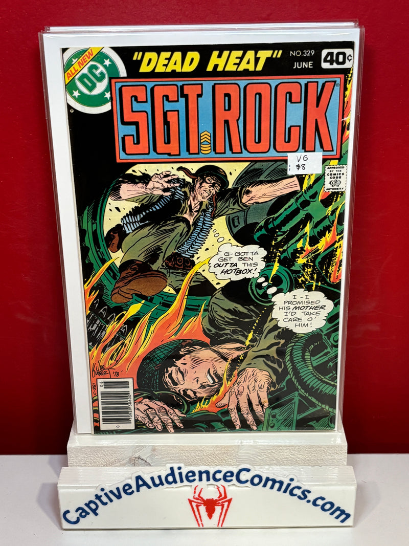 Sgt. Rock, Vol. 1 #329 - VG