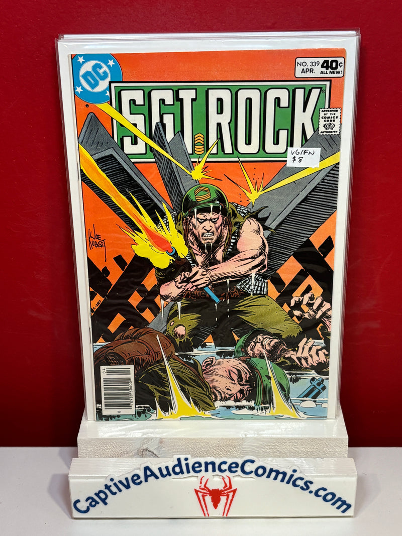 Sgt. Rock, Vol. 1 #339 - VG/FN