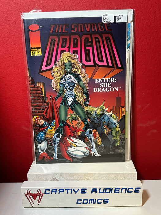 Savage Dragon, Vol. 2 #12 - 1st She-Dragon - NM-