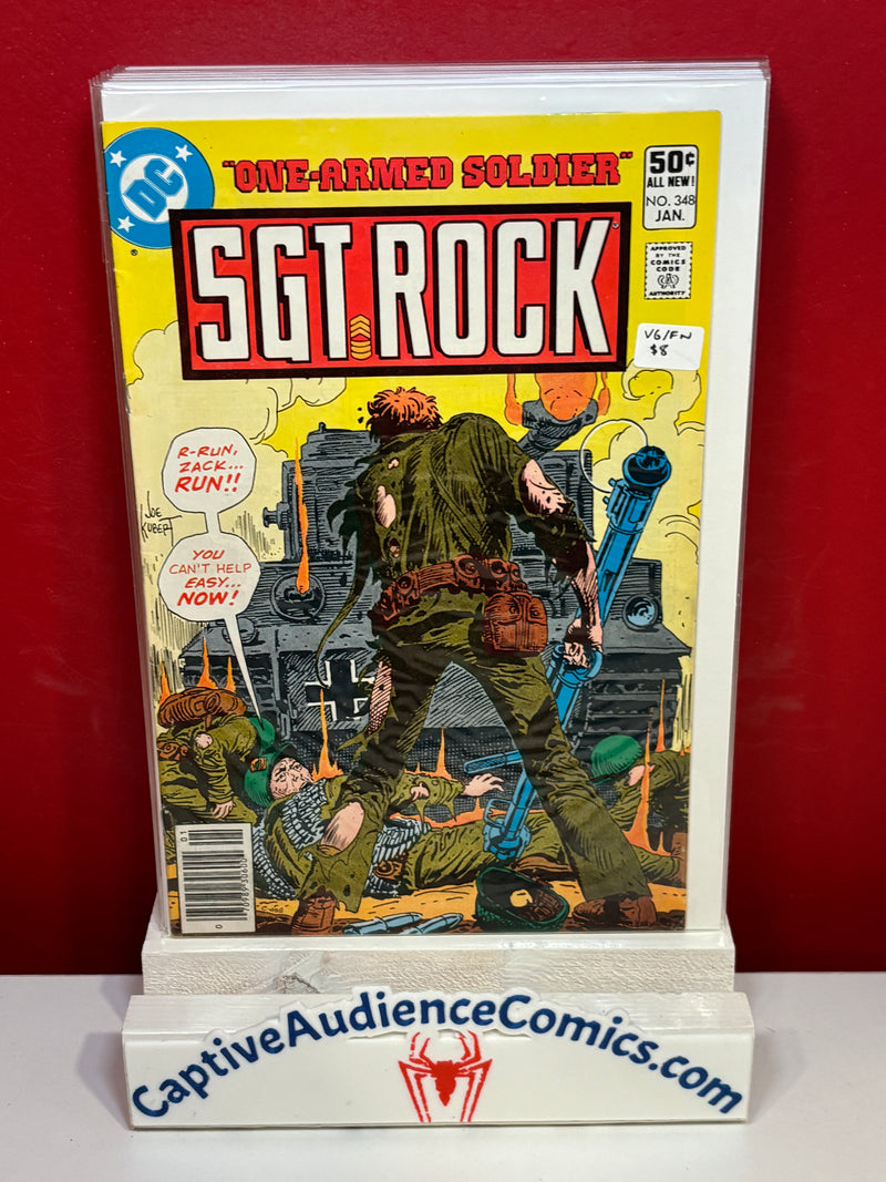 Sgt. Rock, Vol. 1 #348 - VG/FN