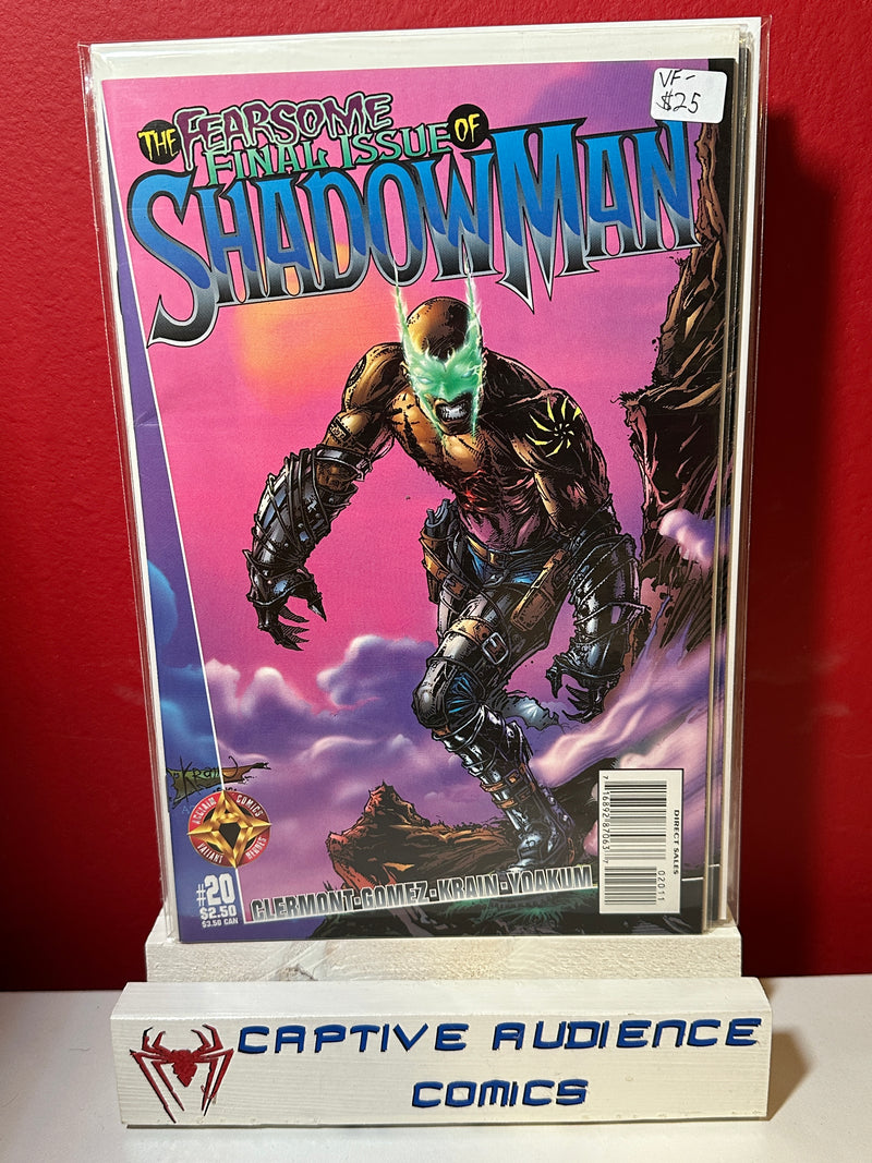 Shadowman, Vol. 2 #20 - VF-