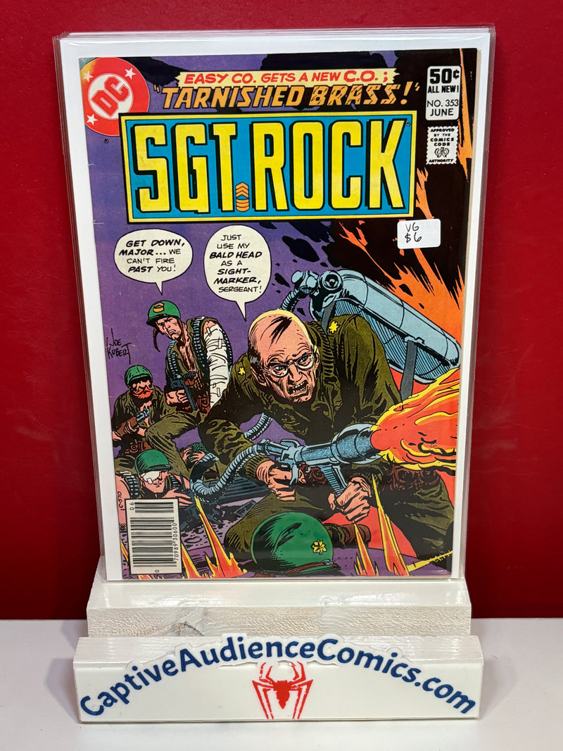 Sgt. Rock, Vol. 1 #353 - VG