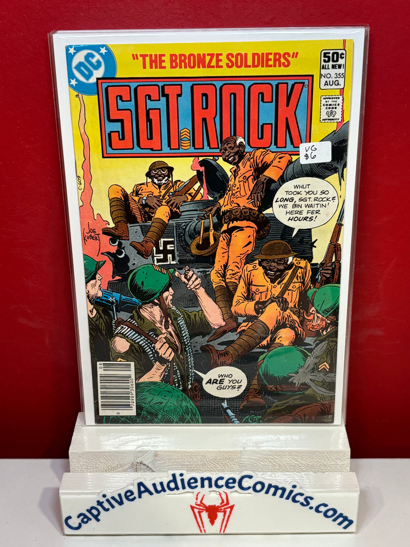 Sgt. Rock, Vol. 1 #355 - VG