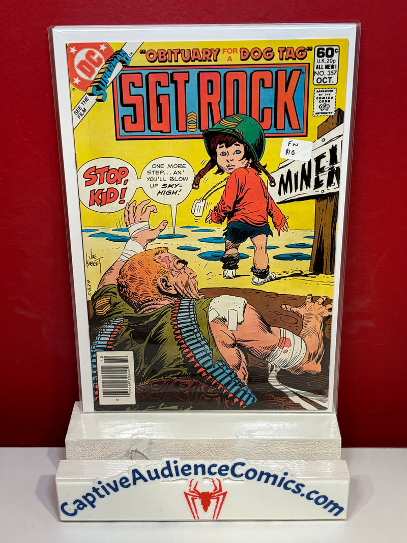 Sgt. Rock, Vol. 1 #357 - FN