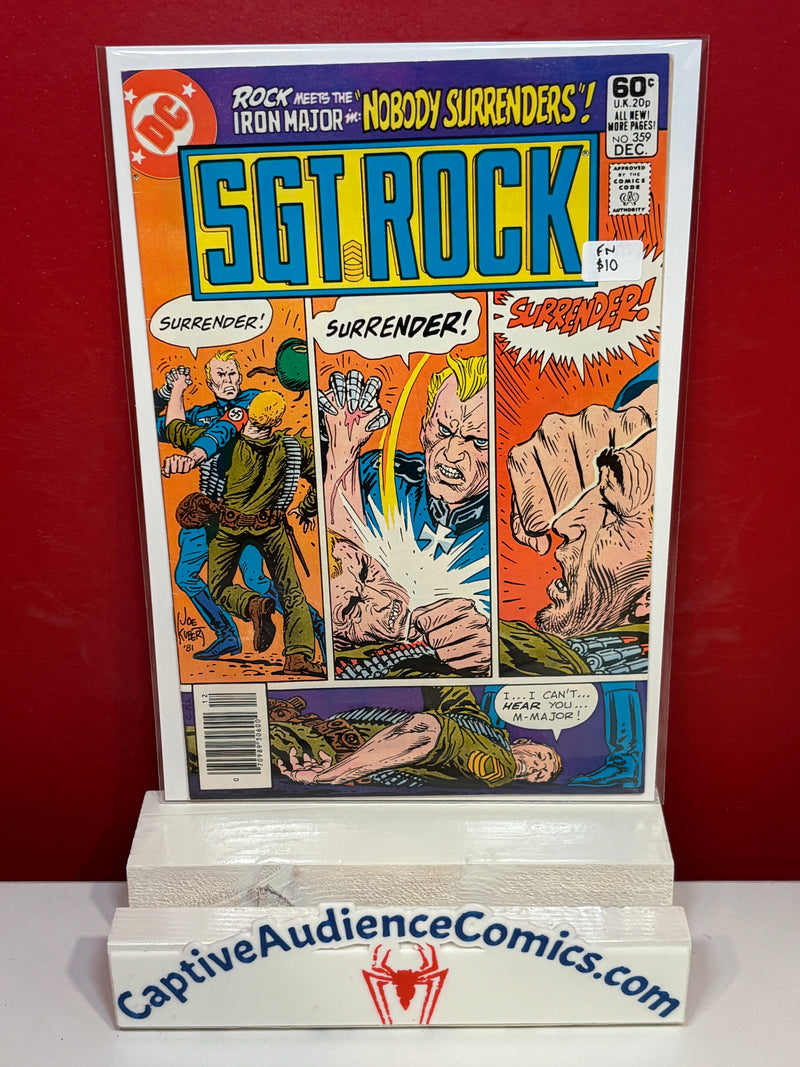 Sgt. Rock, Vol. 1 #359 - FN