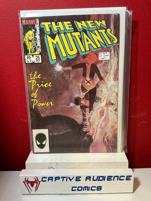 New Mutants, Vol. 1 #25 - 1st Cameo Legion - FN