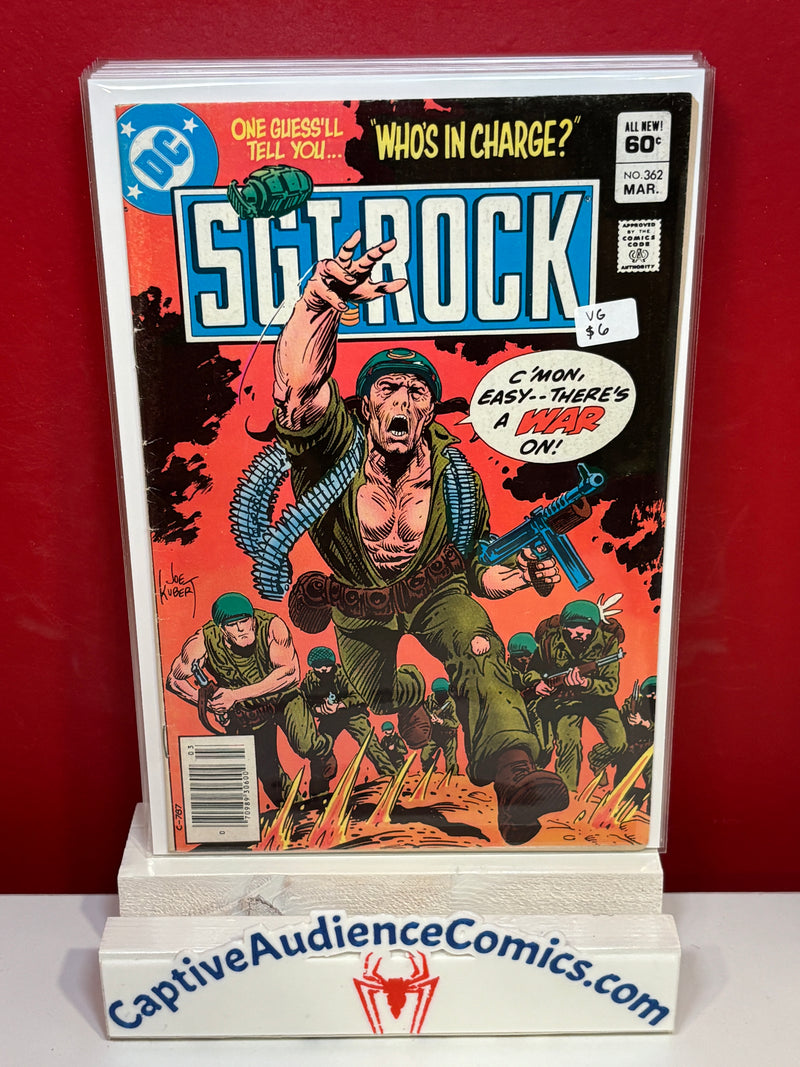 Sgt. Rock, Vol. 1 #362 - VG
