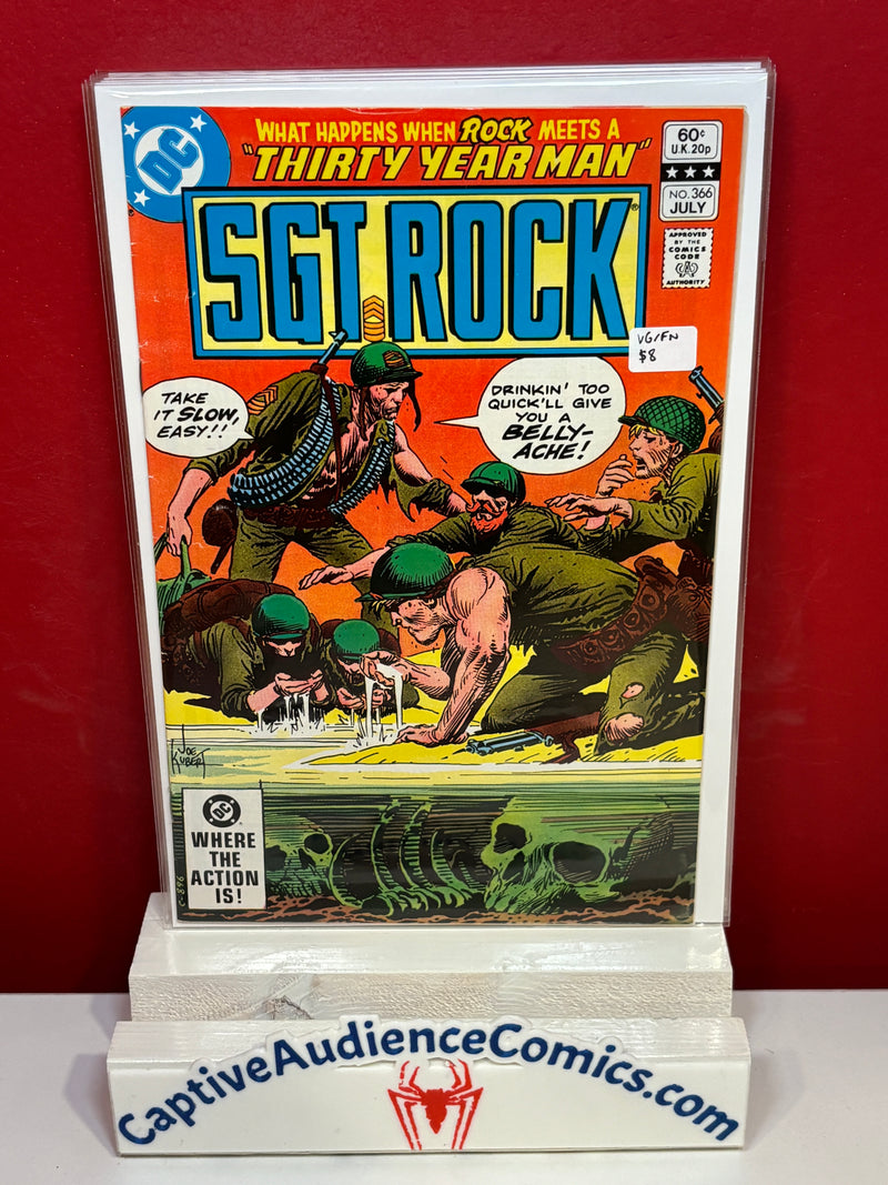 Sgt. Rock, Vol. 1 #366 - VG/FN