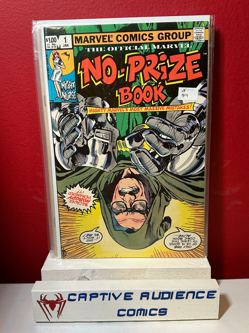 Marvel No-Prize Book, The #1 - VF-