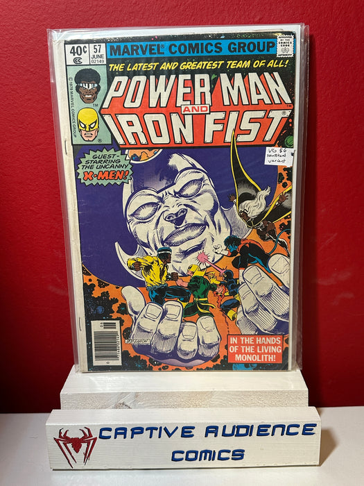 Power Man And Iron Fist, Vol. 1 #57 - Newsstand Variant - VG