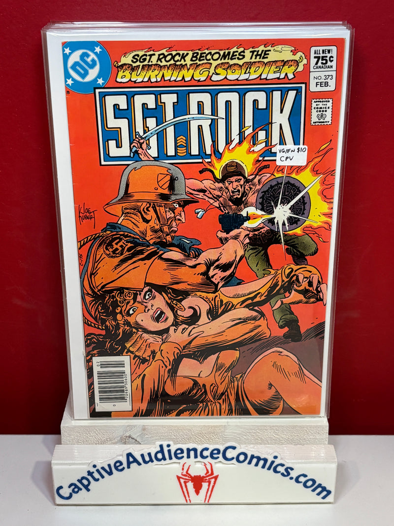 Sgt. Rock, Vol. 1 #373 - CPV - VG/FN