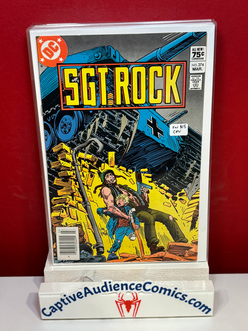 Sgt. Rock, Vol. 1 #374 - CPV - FN