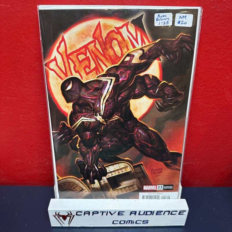 Venom, Vol. 5 #23 - Ryan Brown 1:25 Variant - NM