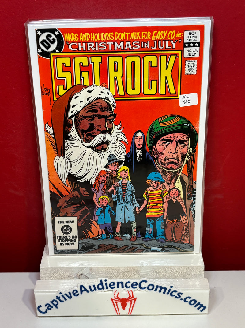 Sgt. Rock, Vol. 1 #378 - FN