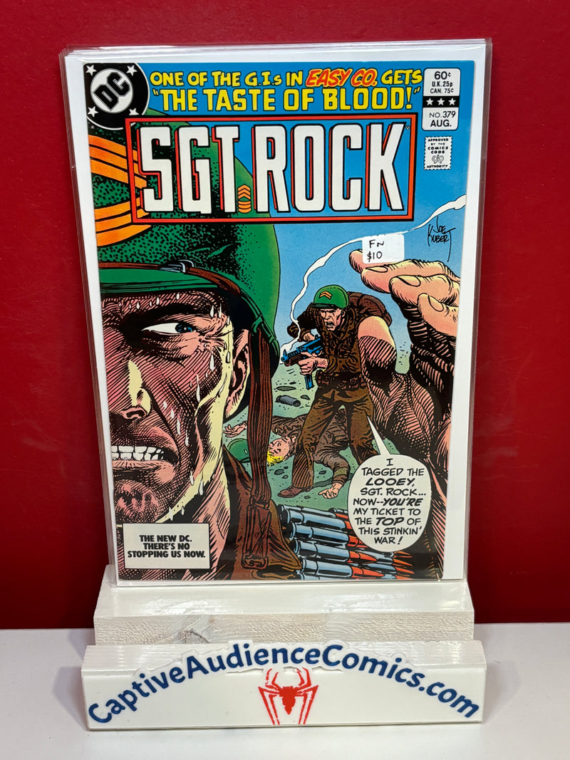 Sgt. Rock, Vol. 1 #379 - FN