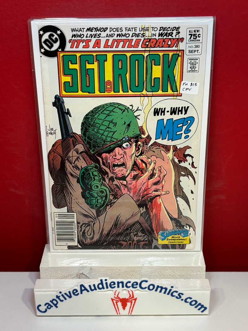 Sgt. Rock, Vol. 1 #380 - CPV - FN