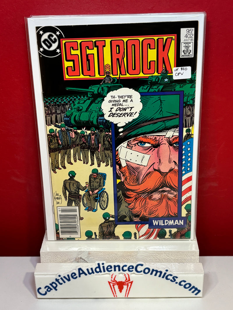Sgt. Rock, Vol. 1 #402 - CPV - VF