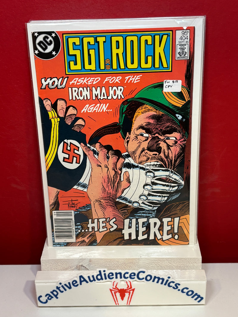 Sgt. Rock, Vol. 1 #404 - CPV - FN