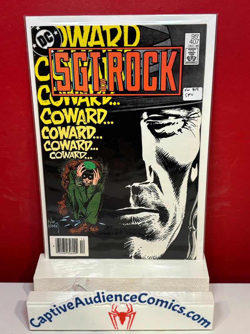 Sgt. Rock, Vol. 1 #407 - CPV - FN