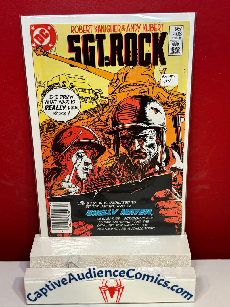 Sgt. Rock, Vol. 1 #408 - CPV - FN