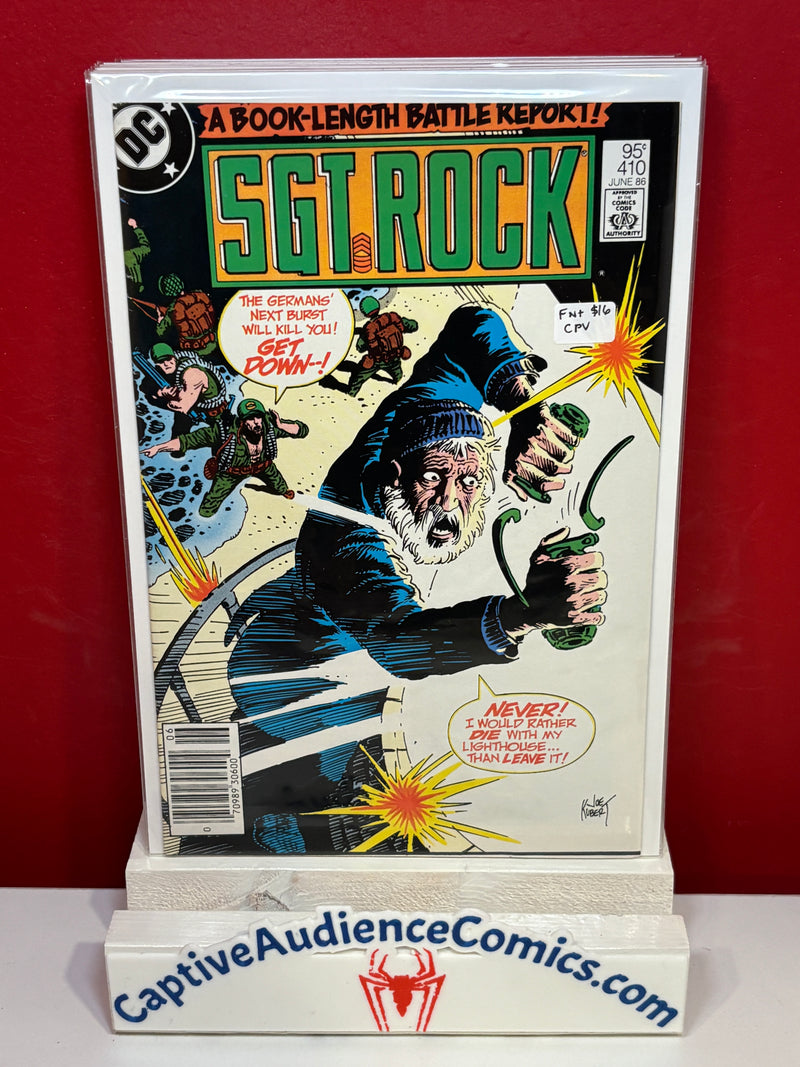 Sgt. Rock, Vol. 1 #410 - CPV - FN+