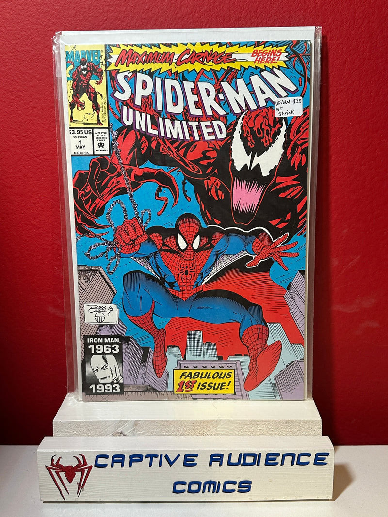 Spider-Man Unlimited, Vol. 1 #1 - 1st Shriek - VF/NM