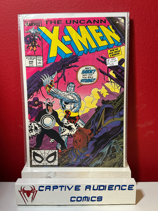 Uncanny X-Men, Vol. 1 #248 - 1st Jim Lee Art on Title - VF