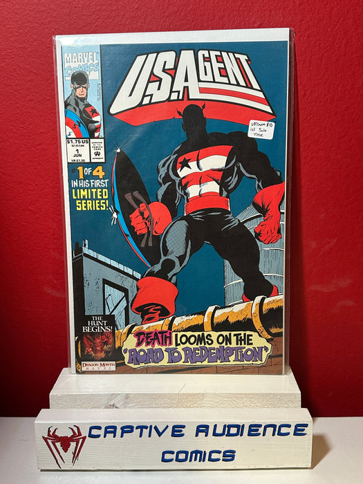 U.S. Agent, Vol. 1 #1 - 1st Solo Title - VF/NM