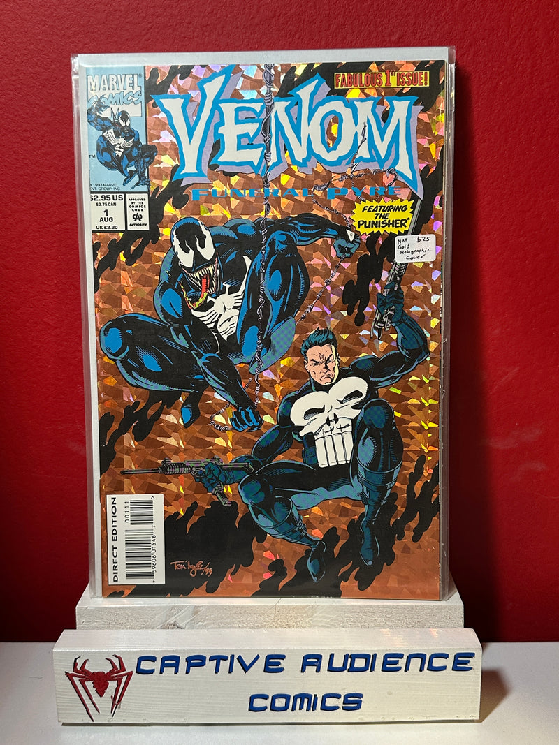 Venom: Funeral Pyre #1 - Gold Holographic Cover - NM