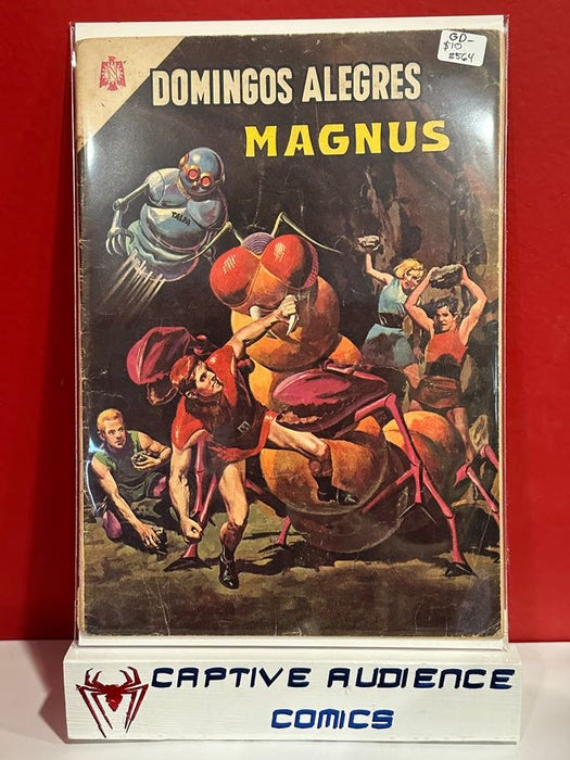Domingos Alegres #564 - Magnus Robot Fighter - GD-