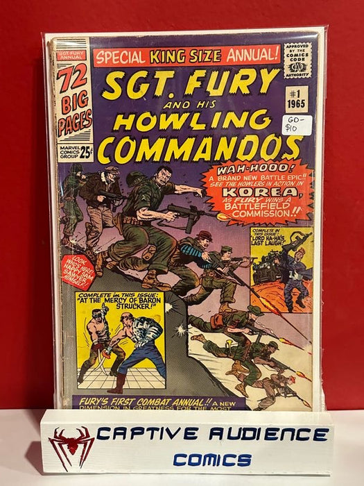 Sgt. Fury Annual #1 - GD-