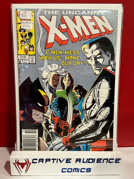 Uncanny X-Men, Vol. 1 #210 - Newsstand Edition - VF