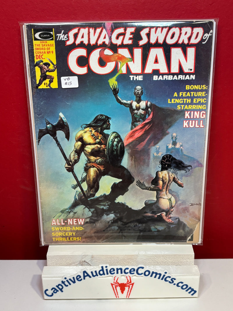 Savage Sword of Conan, The #9 - VG