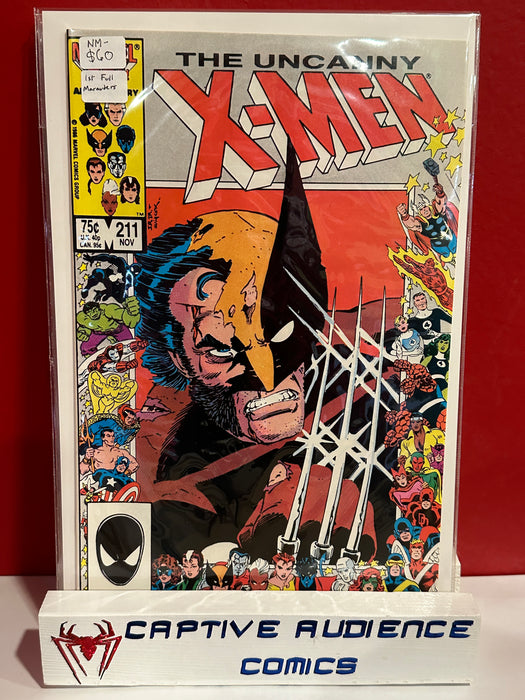 Uncanny X-Men, Vol. 1 #211 - 1st Full Marauders - NM-