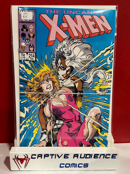 Uncanny X-Men, Vol. 1 #214 - NM-